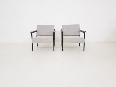 Gijs van der Sluis, model 36DLA lounge chairs, The Netherlands 1960’s