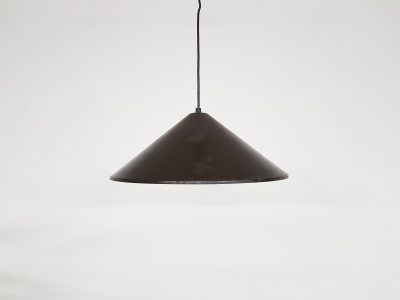 Brown piramide ceiling lamp