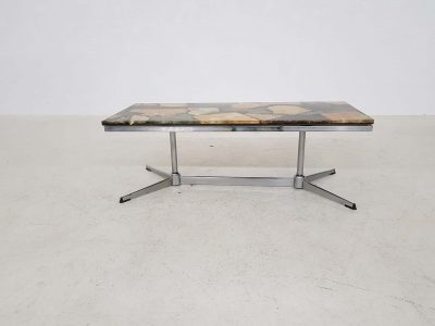 Vintage marble coffee table