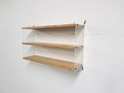 Rare Shelving System by Nils “Nisse” Strinning for String, Sweden 1949