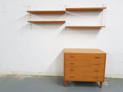 Minimalistic Shelving System by Nils “Nisse” Strinning for String, Sweden