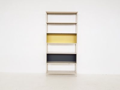 Rare Bookcase or Shelving Unit by Friso Kramer and Martin Visser for Asmeta de Bijenkorf 1953