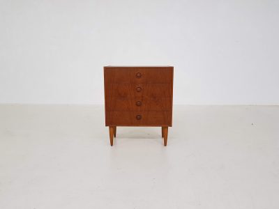 Teak chest of drawers