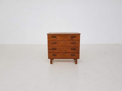 Vintage Teak Chest Of Drawers Dutch 1950s For Sale At Zo Goed Als Oud