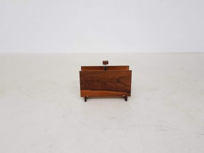 Rosewood magazine stand