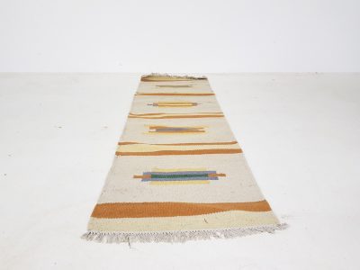 Vintage wool carpet from India #11