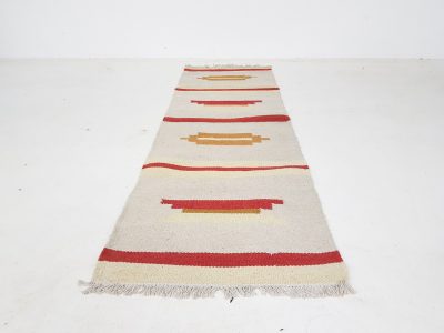 Vintage wool carpet from India #8