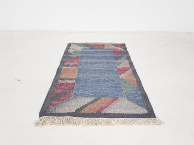 Vintage wool carpet from India #17