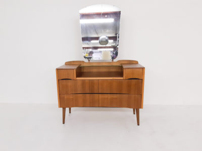 Small dressing table or vanity by Gunther Hoffstead for Uniflex