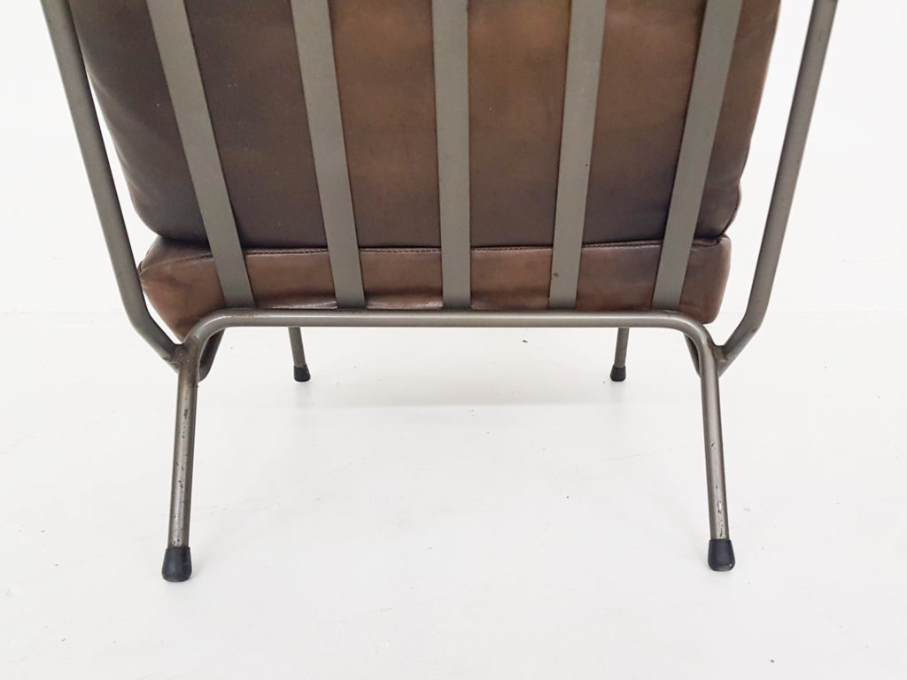 de-coene-obermann-lounge-cahir-leather-metal-for-sale_7