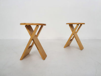 Set of two Adrian Reed for Princes design works "Suzy"stool, U.K. 1980's