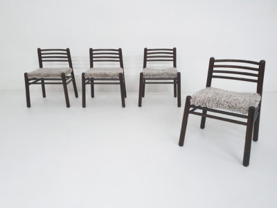 Set of four Pastoe dining chairs, The Netherlands 1970's