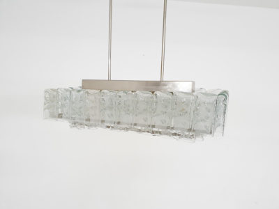 Glass chandelier by Doria, Germany 1960's
