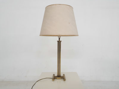 Hollywood regency brass table light, Italy 1950's